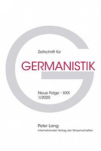 Zeitschrift fr Germanistik 68 (2020)