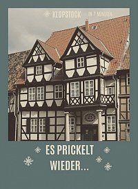Flyer zu "Klopstock! in 7 Minuten". © Richard Carius
