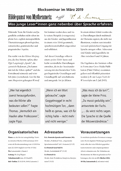 von Mythenmetz trifft de Saussure