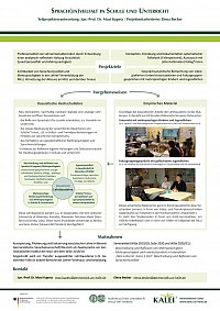Poster "Sprach(en)vielfalt in Schule und Unterricht"