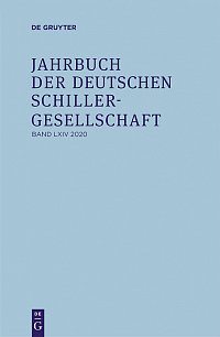 Jahrbuch der Deutschen Schillergesellschaft 64 (2020)