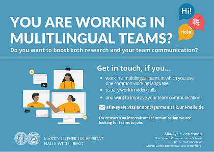 Are you working in multilingual teams? – Forschungsprojekt zur interkulturellen Kommunikation